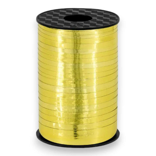 Picture of CURLING RIBBON METALLIC GOLD 5MM X 225 METRES